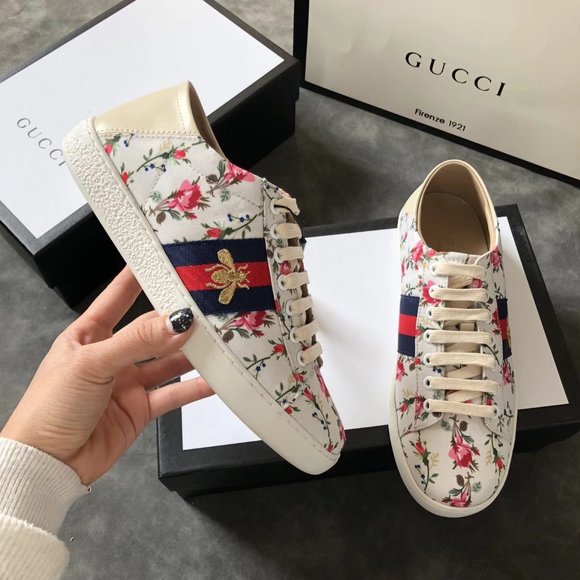 NEWGucci leather casual shoes for women main image 5